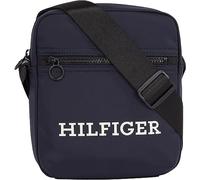 Tommy Hilfiger Homme Sac à Bandoulière Reporter Petit, Multicolore (Space Blue), Taille Unique