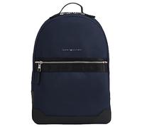 Tommy Hilfiger Homme Sac à Dos Elevated Nylon Bagage Cabine, Multicolore (Space Blue), Taille Unique