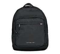 Tommy Hilfiger Sac à Dos Homme Signature Backpack Déperlant, Noir (Black), Taille Unique