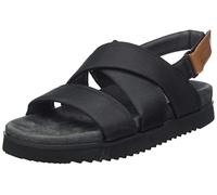 Tommy Hilfiger Homme Sandales Mix Strappy Été, Noir (Black), 44 EU