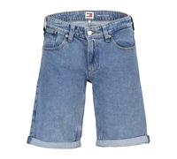 Tommy Hilfiger, Homme, Shorts, Bleu, Taille: W30 Short en Jean Bleu avec Broderie
