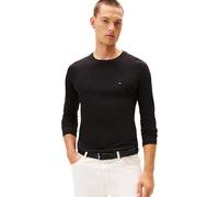 Vêtements Tommy Hilfiger Stretch Slim Fit Long Sleeve Tee pour Homme M Noir