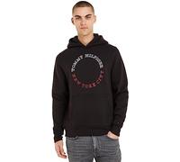 Tommy Hilfiger Homme Sweat À Capuche Homme, Noir (Black), M