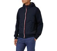 Tommy Hilfiger Homme Sweat à Capuche Zippé, Bleu (Desert Sky), XXL