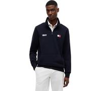 Tommy Hilfiger Homme Sweatshirt avec Fermeture éclair US SailGP Flag en Coton