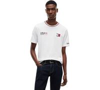 Tommy Hilfiger Homme T-Shirt à manches courtes US SailGP Replica en coton