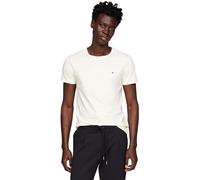 Tommy Hilfiger Homme T-Shirt Manches Courtes encolure Ronde, Blanc (Calico), XXL