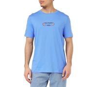 Tommy Hilfiger Homme T-Shirt Manches Courtes Encolure Ronde, Bleu (Blue Spell), S