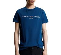 Tommy Hilfiger Homme T-Shirt Manches Courtes Encolure Ronde, Bleu (Deep Indigo), XXL