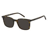 Tommy Hilfiger Homme TH 1938/S 086/IR Lunettes de soleil Bio -cicide Havane Gris Carré