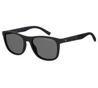 Lunettes de Soleil Tommy Hilfiger TH 2042/S 54/18/145 MATTE BLACK/GREY POLARIZED injecté/propionate homme TH 2042/S
