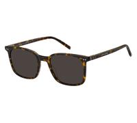 Tommy Hilfiger Homme Tommy Hilfiger TH 1938/S 086/IR Lunettes de soleil Bio -cicide Havane Gris Carré
