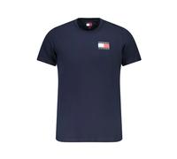 Tommy Hilfiger, Homme, Tops, Bleu, Taille: S T-shirt Homme en Coton Bleu Élégant