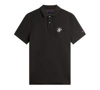Tommy Hilfiger, Homme, Tops, Noir, Taille: S Script Reg Polo
