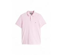 Tommy Hilfiger, Homme, Tops, Rose, Taille: S Polo Oxford Coupe Droite à Détails Contrastés