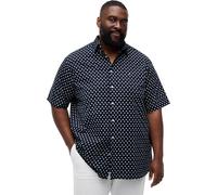 Tommy Hilfiger Hommes BT-Flex Popeline PRT RF BD S/S-B MW0MW44068 Autres Chemises Bleu 5XL