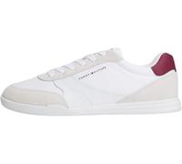 Tommy Hilfiger Hommes LoPro Cup Mix FM0FM05683 Low Top, Blanc (Blanc), 42, White, 42 EU