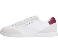 Tommy Hilfiger Hommes LoPro Cup Mix FM0FM05683 Low Top, Blanc (Blanc), 45, White, 45 EU