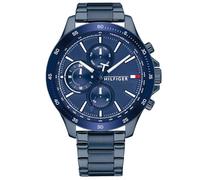 Tommy Hilfiger Hommes Multi-Cadrans Quartz Montre avec Bracelet en Acier Inoxydable 1791720