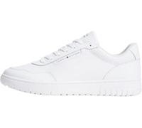 Baskets basses hommes Tommy Hilfiger TH BASKET CORE LEATHER Blanc 43
