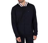 Tommy Hilfiger Hoodie LS FZ HWK UM0UM01929 Vestes zippées épaisses, Bleu (Desert Sky), S Homme