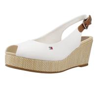 Tommy Hilfiger Iconic Elba Sling Back W Colour Blanc - 37