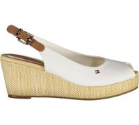 TOMMY HILFIGER ICONIC ELBA SLING BACK W Weiß