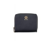 Tommy Hilfiger - Iconic Medium Zip Around Wallet - Femme - Accessoires - Bleu - Taille: ONE Size