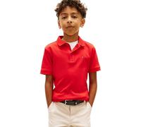 Tommy Hilfiger Interlock RWB Polo SS Kb0kb10007, Red (Rapid Red), 14 Ans Garçon