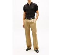 Tommy Hilfiger Interlock Zip Regular Polo Black Taille: XS | T-Shirts Outlet | Homme | Le Noir