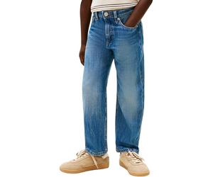 Tommy Hilfiger Jean délavé décontracté pour garçon KB0KB10341 Ample, Denim (Denim Moyen Doux), 14 Ans, Denim (Denim Moyen Doux), 14 Ans