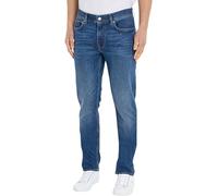 Tommy Hilfiger Jean Denton pour Homme Coupe Droite, Denim (Mandall Indigo), 28 W/32 L