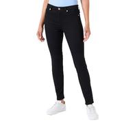 Tommy Hilfiger Jean Femme Como Skinny Fit Mid Rise, Noir (Black), 29W/32L