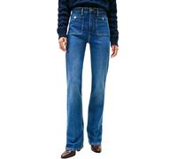 Tommy Hilfiger Jean Femme Flo Bootcut Taille Haute, Bleu (Flo), 32W/34L