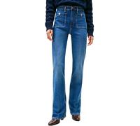 Tommy Hilfiger Jean Femme Flo Bootcut Taille Haute, Bleu (Flo), 34W/33L