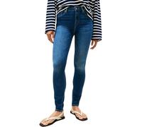Tommy Hilfiger Jean Femme Hose Flo Wide Leg Taille Haute, Bleu (Flo), 34W/26L