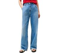 Tommy Hilfiger Jean Femme Loose Wide Leg Ali Taille Mi-Haute, Bleu (Ali), 28W/28L