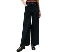 Tommy Hilfiger Jean Femme Rinse 70'S Wide Leg Taille Haute, Noir (Rinse), 32W/28L