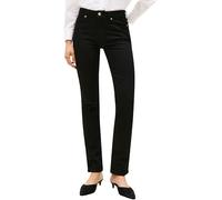 Tommy Hilfiger Jean Femme Slim Taille Mi-Haute, Noir (Black), 26W/28L