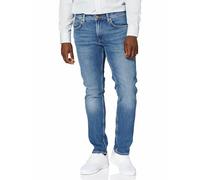 Tommy Hilfiger Jean Homme Core Straight Denton Stretch, Bleu (Boston Indigo), 34W / 32L