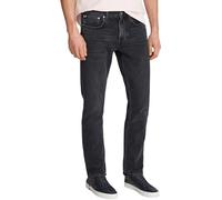 Tommy Hilfiger Jean Homme Denton Straight Leg Fit, Gris (Clark Black), 34W/28L
