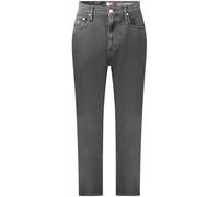 Tommy Hilfiger - Jean Mom en Coton Noir - Femme - Jeans - Gris - Taille: W29 L32
