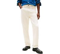 Tommy Hilfiger Jean pour Homme Relaxed River RGD GMD MW0MW41893 - Blanc - 83 W / 81 L, Blanc (écru), 33W / 32L