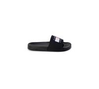 TOMMY HILFIGER JEANS Sandales Femme Noir Polyuréthane GR76613 38