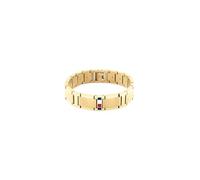 Tommy Hilfiger Jewelry Bracelet à Maillons pour Homme en Or Jaune avec le Drapeau Iconique de Tommy Hilfiger - 2790658