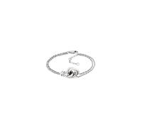 Tommy Hilfiger Jewelry Bracelet Chaîne Double pour Femme en Acier Inoxydable avec un Nœud Nautique - 2780990