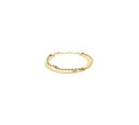 Tommy Hilfiger Jewelry Bracelet Chaîne Double pour Femme en Or Jaune - 2780982