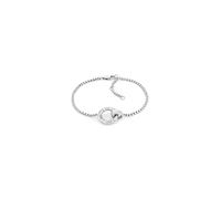 Tommy Hilfiger Jewelry Bracelet en Chaîne pour Femme en Acier Inoxidable avec un Charm Rond - 2780946