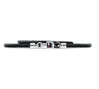 Tommy Hilfiger Jewelry Bracelet en Cuir Tressé pour Homme Couleur Noire - 2701063