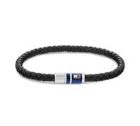 Tommy Hilfiger Jewelry Bracelet en Cuir Tressé pour Homme Couleur Noire - 2790293